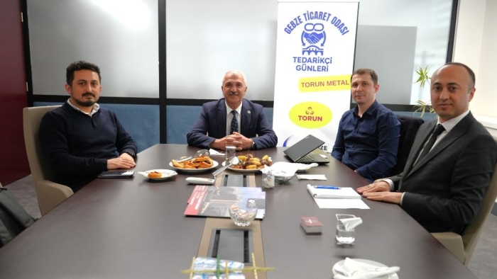 GEBZE TİCARET ODASI’NDAN TEDARİKÇİ GÜNLERİ KAPSAMINDA TORUN METAL İLE STRATEJİK BULUŞMA